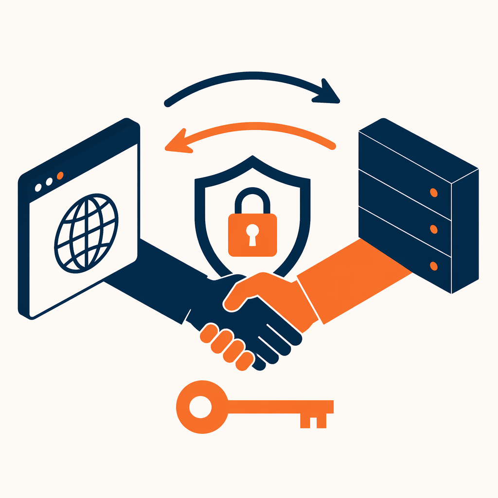 SSL-рукопожатие ключом